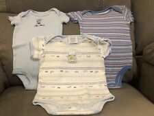 Usado, Bodysuits Baby Boy Child of Mine de Carter, paquete de 3 0-3 meses y pequeño con 1 pantalón segunda mano  Embacar hacia Argentina