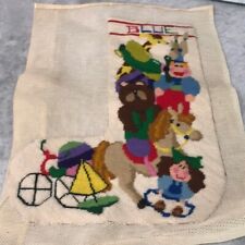 Vintage needlepoint christmas for sale  Tyler