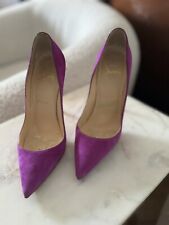 Christian Louboutin So Kate Pointed Toe Pump - Black, 36 1/2 Magenta for sale  Shipping to South Africa