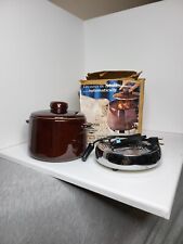 West Bend Slo-cooker Automatic 2 Qt. Stoneware Vintage No. 3299 Pre Own In Box for sale  Shipping to South Africa