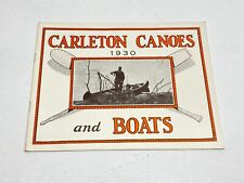 1930 carleton canoe for sale  Troy