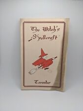 Libro de bolsillo The Witch's Spellcraft Tarostar Magia oculta 1986 segunda mano  Embacar hacia Argentina