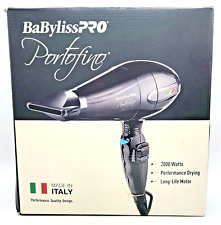 Usado, Secador de cabelo BaByliss PRO Portofino nano titânio desempenho italiano comprar usado  Enviando para Brazil