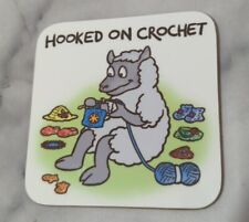 Hooked crochet coaster for sale  MATLOCK