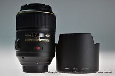 Nikon AF-S VR Micro Nikkor Ed 105mm F/2.8G Gestion des Eaux Pluviales If for sale  Shipping to South Africa