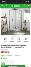 Quadrant shower enclosure for sale  NOTTINGHAM