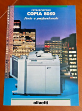 Olivetti depliant brochure usato  Como