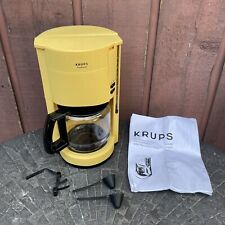Used, Vintage Krups ProAroma Type 452 Coffee Maker Machine 12-Cup - RARE YELLOW COLOR for sale  Arlington Heights