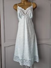Used, LADIES VTG LIGHT MINT GREEN POLYESTER FULL SLIP SIZE 14  for sale  Shipping to South Africa