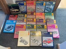 Haynes manuals bundle for sale  PETWORTH