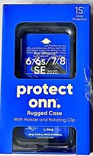 Protect Onn - Funda resistente con funda y clip giratorio / iPhone 6/6s/7/8/SE segunda mano  Embacar hacia Argentina