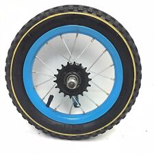 12" Bicycle Rear Blue Wheel Coaster Brake with 12-1/2 X 2-1/4 Tire Bike #R12J for sale  Shipping to South Africa
