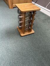 Wooden spice rack for sale  POOLE