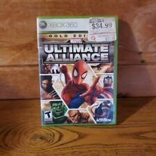 Marvel: Ultimate Alliance Gold Edition (Microsoft Xbox 360, 2007) en caja, funciona segunda mano  Embacar hacia Argentina