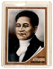 Used, 2009 Topps Heritage Crispus Attucks Revolutionary Hero #37. for sale  Shipping to South Africa
