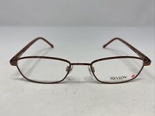 Used, Revlon RV 509 AUTUMN BROWN 47-17-135 Metal Full Rim Eyeglasses Frame UB81 for sale  Shipping to South Africa