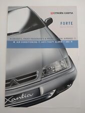 Folheto Citroen Xantia FORTE 1.8i 16V 2.0 HDi edição especial Reino Unido julho 2000 comprar usado  Enviando para Brazil