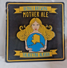 Placa de metal para cerveja Denali Brewing Mother Ale comprar usado  Enviando para Brazil