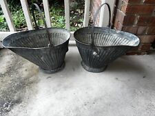 Antique pair galvanized for sale  Rossville