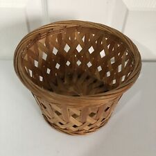 Vintage basket woven for sale  FAIRFORD