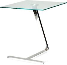 chrome tables end glass for sale  Lake Elsinore