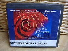 CRYSTAL GARDEN Lantern Street #1 por Amanda Quick (2012, CD, Completo), usado comprar usado  Enviando para Brazil