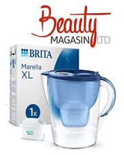 BRITA Marella XL Water Filter Fridge Jug BLUE 3.5L +1 MAXTRA PRO All-in-1 Filter for sale  Shipping to South Africa