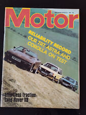 Motor magazine 1980 d'occasion  Le Creusot