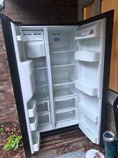 Black american fridge for sale  LONDON