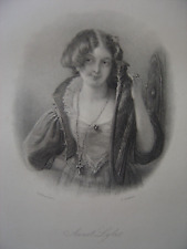 Belle gravure portrait d'occasion  Brumath