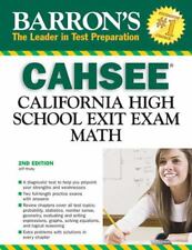 Cahsee math california for sale  Salinas