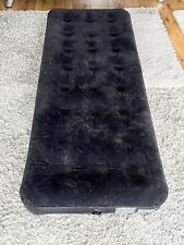 Used, Single Flocked Camping Airbed Inflatable Mattress with Foot Pump - VGC for sale  Shipping to South Africa