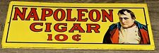 vintage napoleon cigar sign for sale  Woodbury