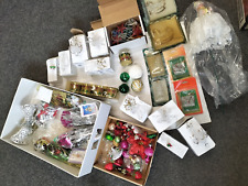 Used, Large Collection of Christmas Decorations inc. Mercury Glass Baubles +More BOXED for sale  Shipping to South Africa