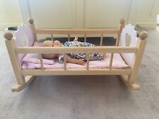 Wooden rocking dolls for sale  BRADFORD-ON-AVON