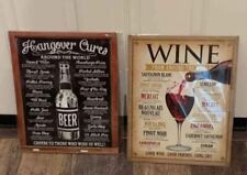 Metal wine signs for sale  Yuba City