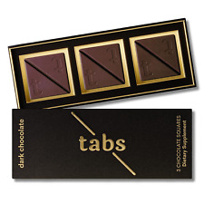 Usado, Tabs cuadrados de chocolate para parejas 1 caja - barra de chocolate oscuro para mejorar el estado de ánimo - segunda mano  Embacar hacia Argentina