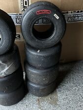Vega Red Racing Go Kart Tire Set 6.0/11x5 Rears & 4.60-10x5 Fronts for sale  Shipping to South Africa