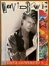 Programa de concertos original David Bowie The Glass Spider Tour 1987, usado comprar usado  Enviando para Brazil