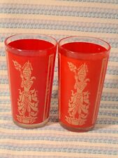 Red drinking glasses for sale  Loyall