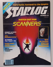 Cubierta de escáneres Starlog número 43 de la revista Starlog, febrero de 1981 segunda mano  Embacar hacia Mexico