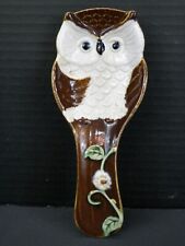 Stoneware owl spoon for sale  Elyria