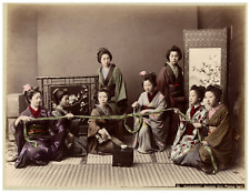 Japan geisha vintage d'occasion  Pagny-sur-Moselle