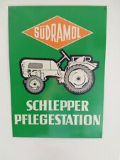 Blechschild südramol schleppe gebraucht kaufen  Aitrach