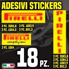 Adesivo pirelli moto usato  Villaricca