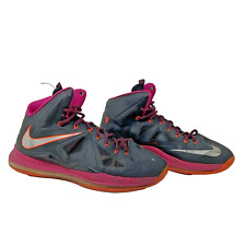 Zapatos de baloncesto Nike para hombre Lebron James X 10 Floridian 541100-005 talla 13, usado segunda mano  Embacar hacia Argentina