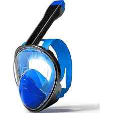 Usado,  Máscara de snorkel facial completa com sistema respiratório atualizado - Grande comprar usado  Enviando para Brazil