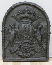 plaque fonte cheminee d'occasion  Expédié en Belgium