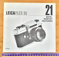 Brochure leicaflex 21 for sale  EXETER