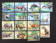 EUA 1997 #3136 The World of Dinosaurs conjunto completo de 15 em singles em perfeito estado NH, usado comprar usado  Enviando para Brazil